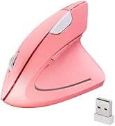 MICOGIMI Wireless Ergonomic Mouse,2.4G USB Wireless Vertical Mouse,Adjustable DPI(800/1200/1600),...