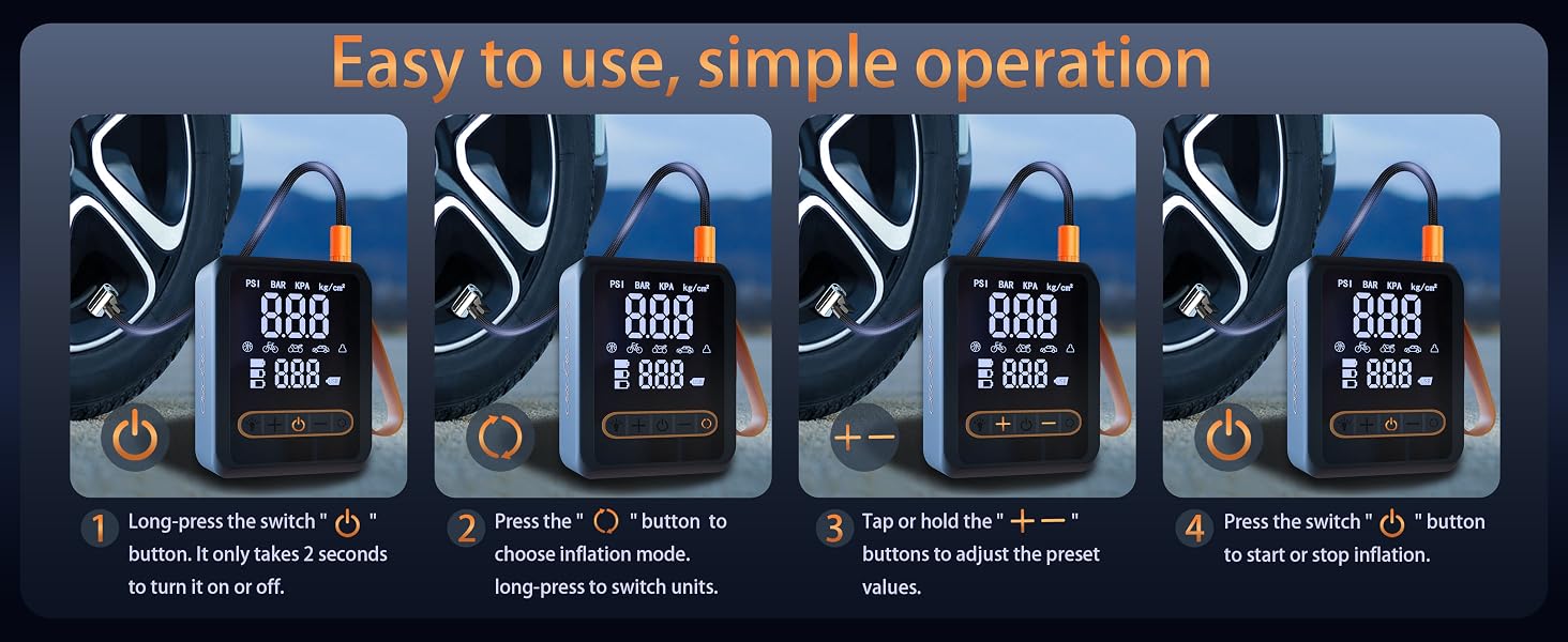 Car Inflator Pump