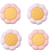 Silicone Joystick Caps for Nintendo Switch 2, Cute Floral Thumb Grips for Switch 2 (4-Pack), Cute...