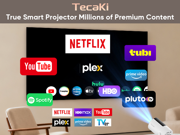 projector with apps