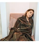 YOUR MOON Pure Merino Wool Blanket Throw Queen Size 100% Australian Natural Wool Bed Blanket, Was...