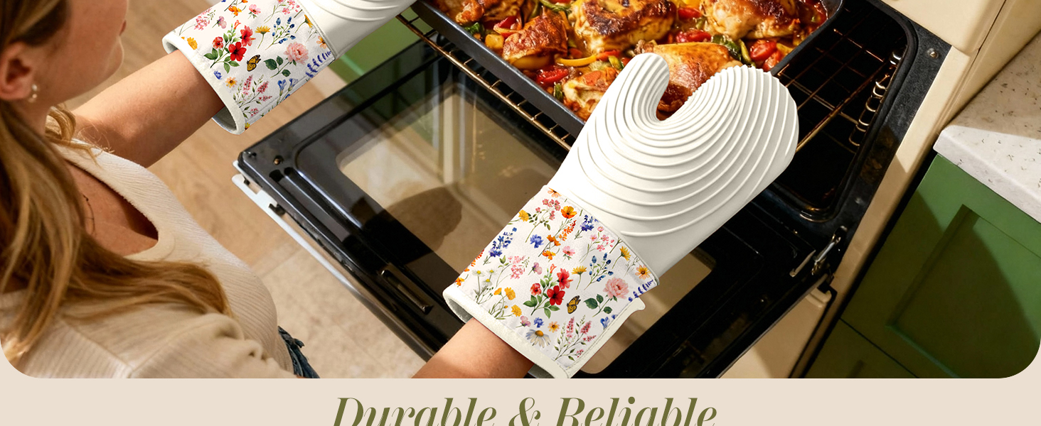 Silicone Oven Mitts