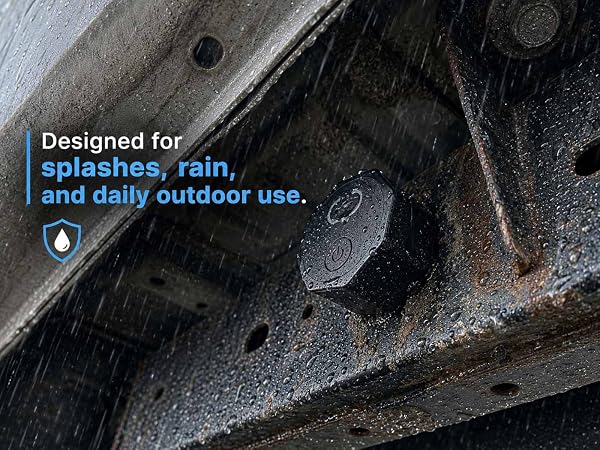 Designed for splashes, rain, and daily outdoor use