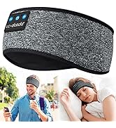 LC-dolida Sleep Headphones Bluetooth Headband, Headband Headphones Over Ear Bluetooth 5.2 Sleepin...