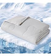 ZOMISIA Cooling Blanket for Large Dogs - High Cold Washable Pet Blanket, Travel Soft Dog Summer E...