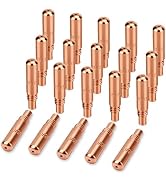 SUNJOYCO 20 PCS 0.035" Welding Tips, T-M035 Contact Tip, MIG Welder Tips Compatible with Miller M...