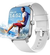 Smart Watch for Men Women (Answer/Make Calls) 1.8" Touch Screen Fitness Tracker for iPhone/Androi...