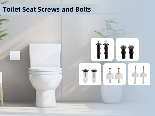 toilet seat screw and bolts