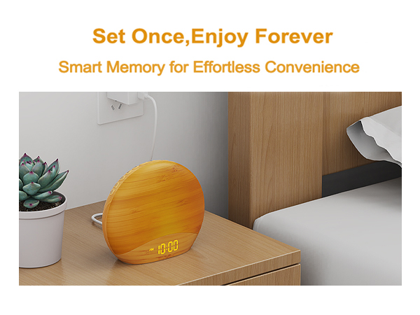 Powered by Adapter. Long enough to plug into any outlet.