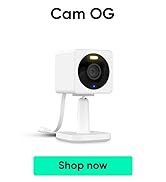 Wyze Cam OG Indoor/Outdoor 1080p WiFi FHD Smart Home Security Camera with Color Night Vision, Bui...