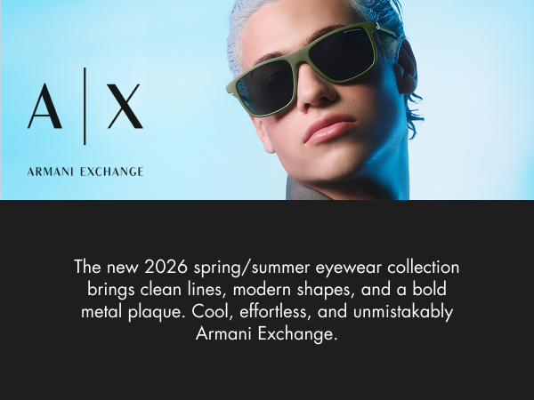 The new 2026 spring/summer eyewear collection brings clean lines, modern shapes, and a bold metal