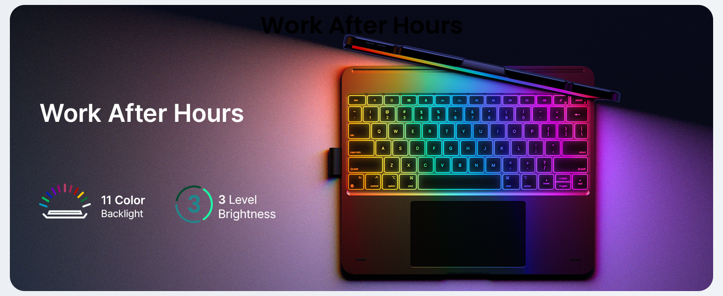 11-color Backlit