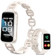 Smart Watches for Women, Fitness Watch with Bluetooth Call, Heart Rate/Blood Oxygen/Sleep Monitor...