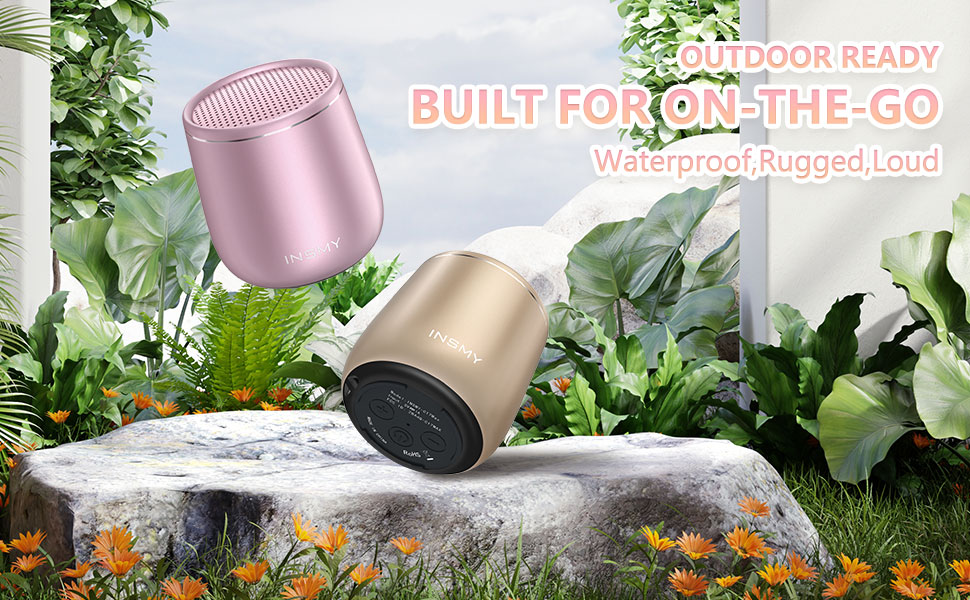 pink portable speakers