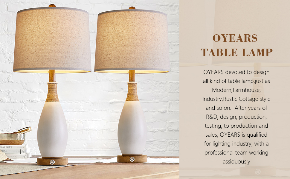 table lamp set of 2