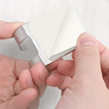 Adhesion Adhesive Sticker Stick on Wall Door Waterproof Stainless Steel Towel Hooks