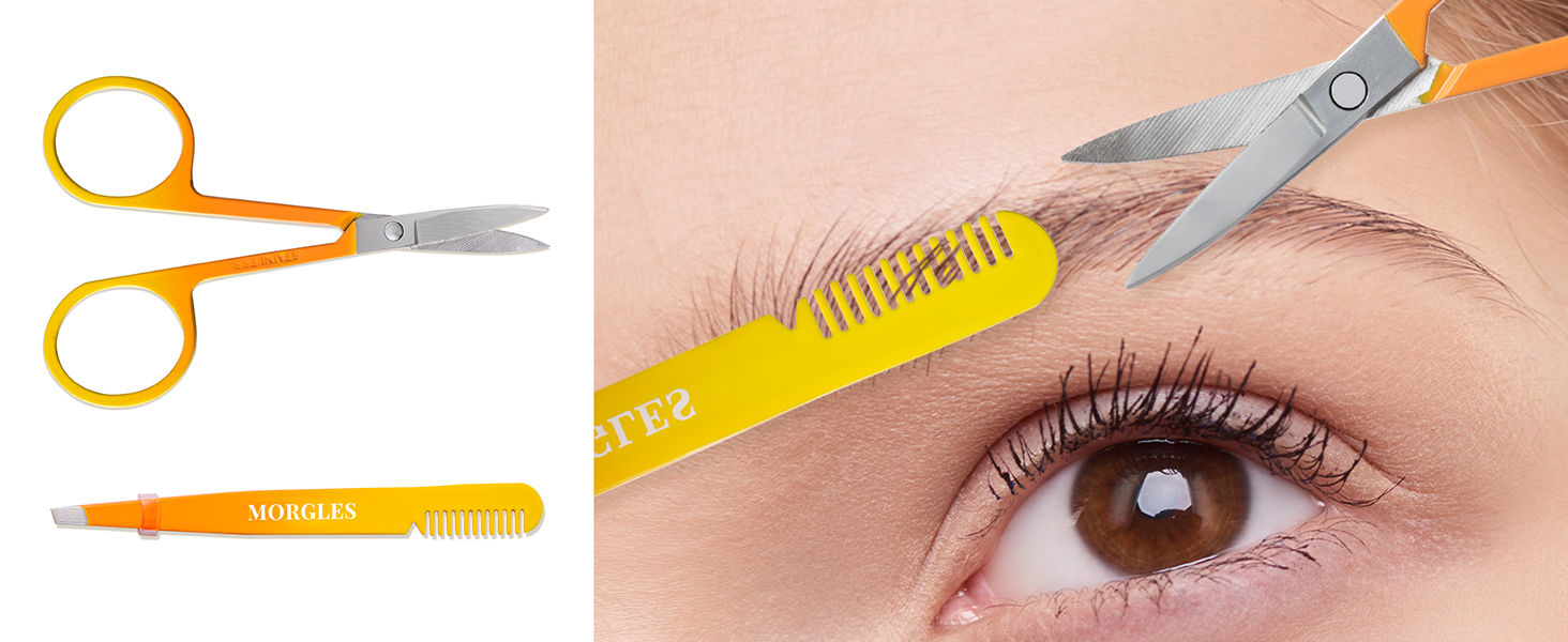 pointed slant tweezers