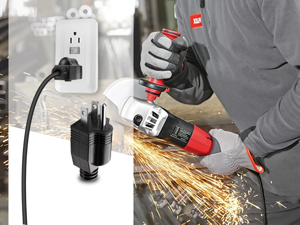Electrical Replacement Plugs End Extension Cord