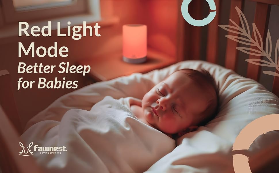 Red Light Mode Better Sleep for Babies