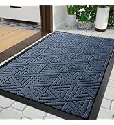 Yimobra Front Door Mat Outside Entrance 29.5 x 17, Waterproof and Washable Outdoor Mat, Non Slip ...