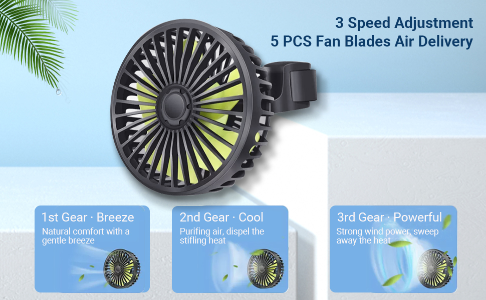 car fan for backseat