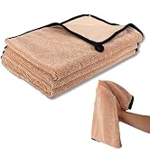 Qivine 3 Pcs Shiny Bath Drying Towel, Shiny Wipes Bath Drying Towel Microfiber Bath Towels Super ...