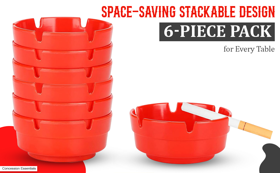 Red Ashtray