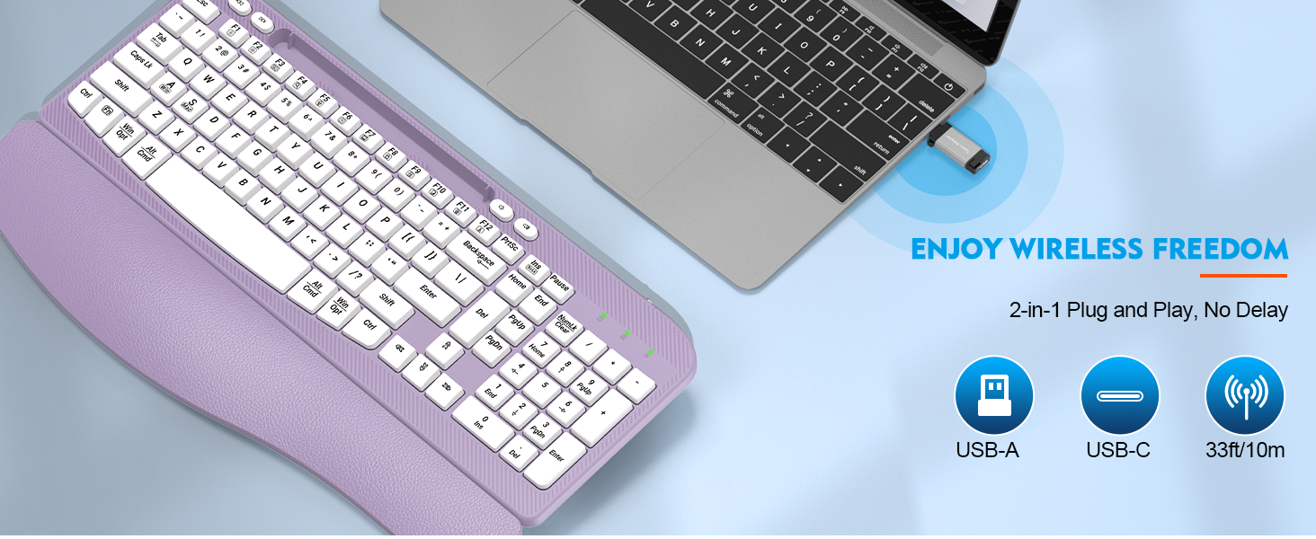ergonomic keyboard wireless