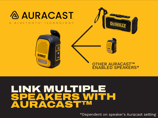 bluetooth wireless to expand audio coverage across larger work areas