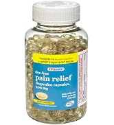 A+Health Dye-Free Ibuprofen 200 Mg Mini Softgels Pain Reliever, 400 Count