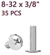 8-32 x 3/8" Machine Screws