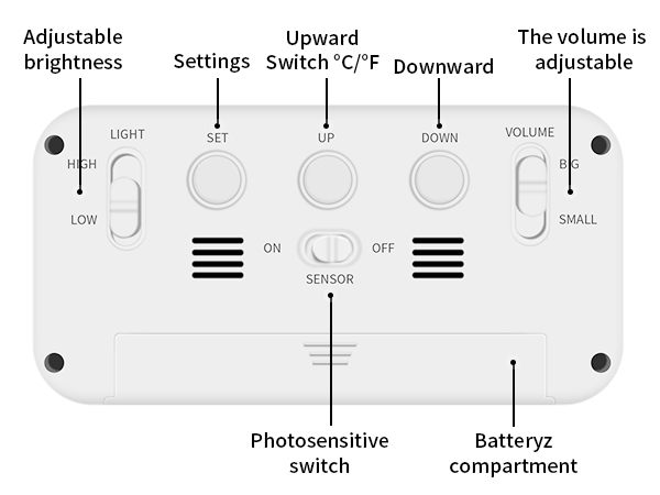 small digital clock