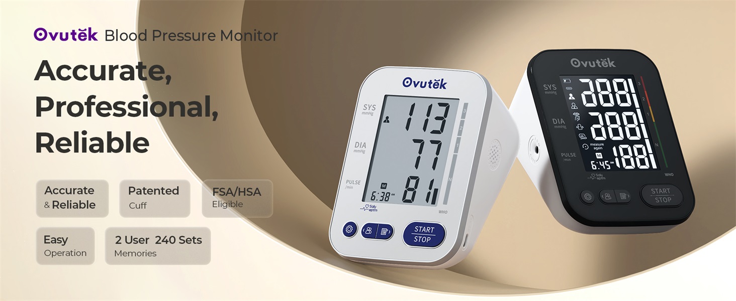 OVUTEK blood pressure monitor