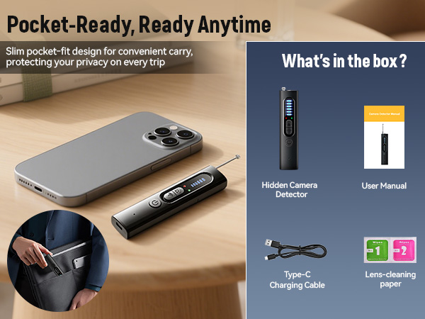 4in1 Hidden Camera Detectors
