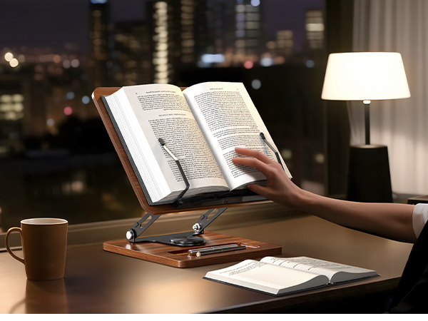 Hands-Free Freedom Read & WriteSimultaneously with Book Stand