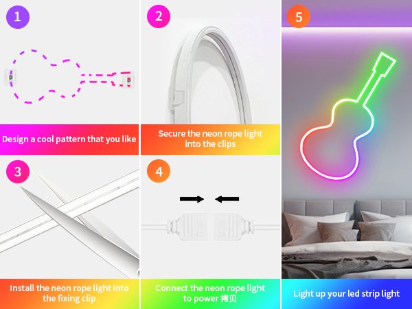 led flexible light strip
