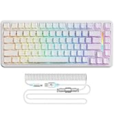 MAMBASNAKE M82 HE Hall Effect Magnetic Switch 75% Rapid Trigger Gaming Keyboard 8KHz Magnetic Key...