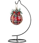 YY YEARCHY Ornament Display Stand Metal Stand Air Plant Stand Flower Pot Holder Iron Stand for Ha...