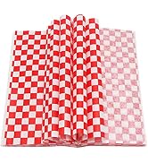 EUSOAR Sandwich Wrap Paper, 200 Sheets 11" x 10" Baking Parchment Dry Wax Deli Paper, Grease Resi...