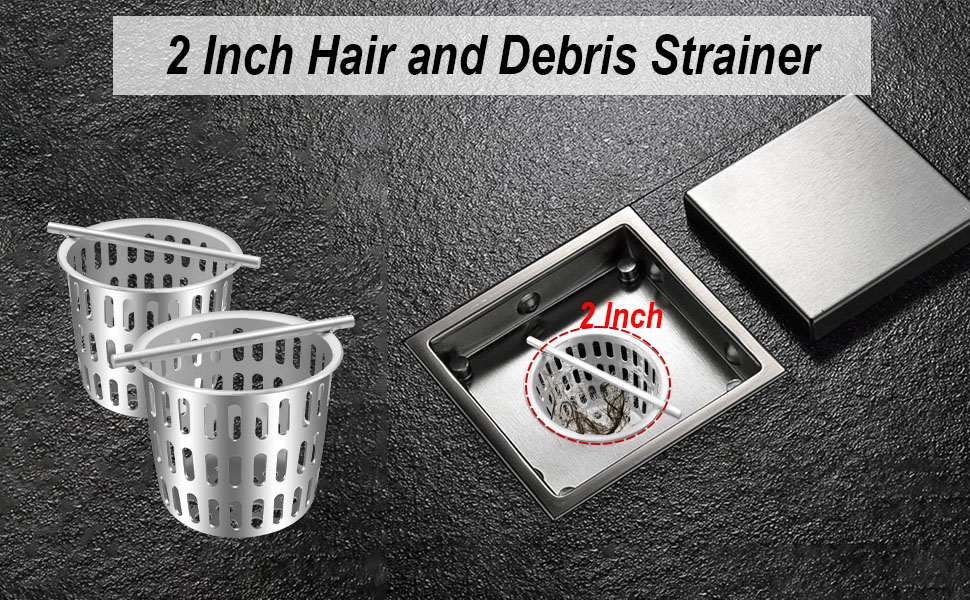 Hair and Debris Strainer