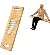 Mluyeri Wooden Transfer Board and Slide Board,Central scrollable,Senior and Handicap Move Assist ...