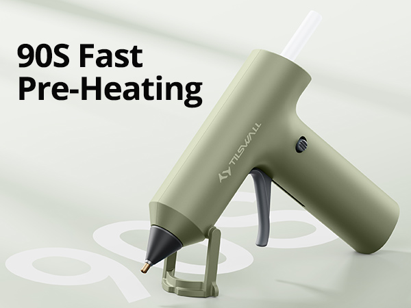 Tilswall Cordless Hot Glue Gun