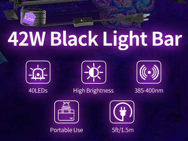 blacklight bar