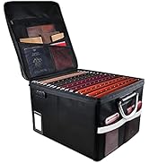 Fireproof Document Box File Organizer Box, Fireproof File Cabinet Box Storage Filing Cabinet Box ...