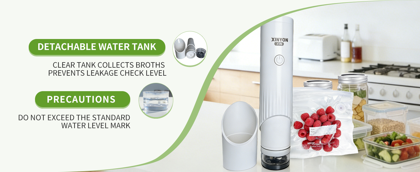 Compact Household Food Vacuum Sealer