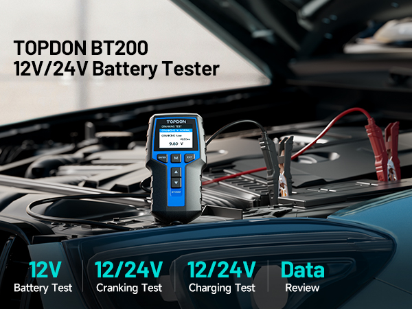 TOPDON BT200 12V/24V Battery Tester