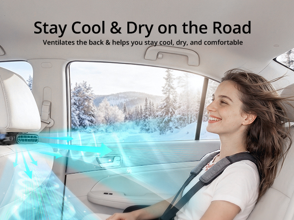 car seat fan for back seat
