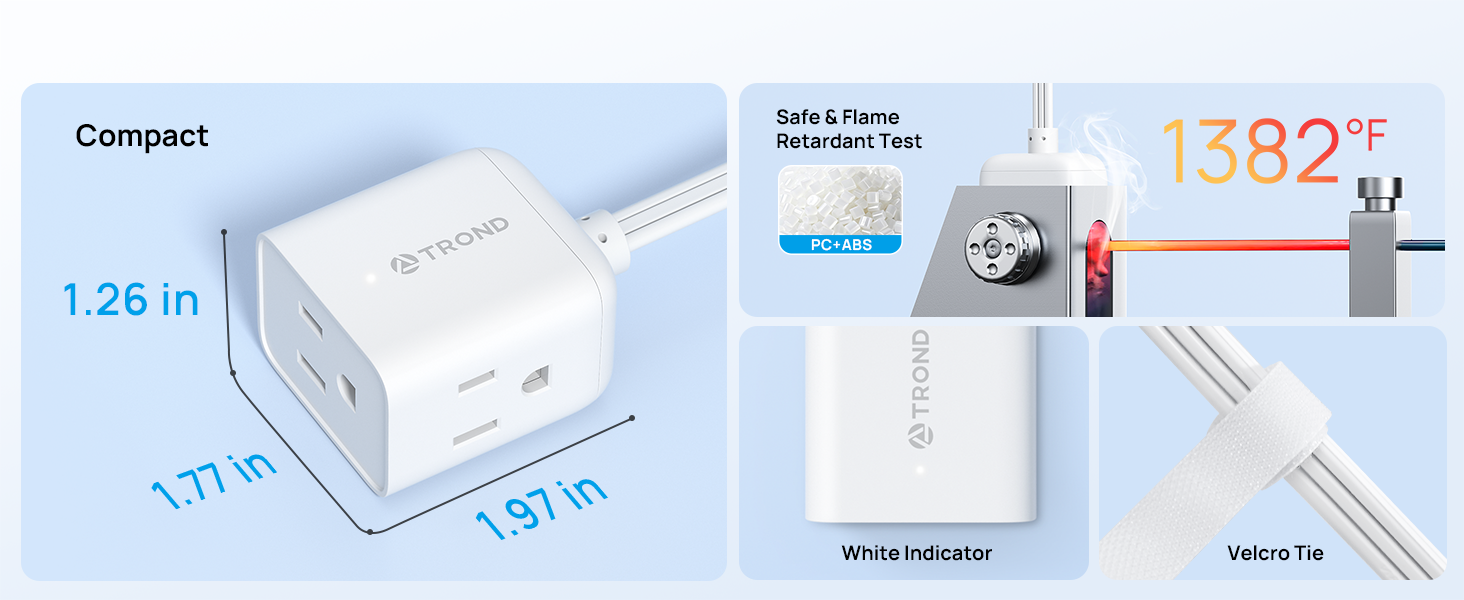 white extension cord indoor