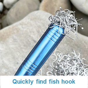 magnetic bottom to find fish hooks