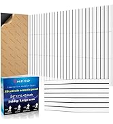 BSHEAD 8 Pack Large 2-Layer Fold Soundproof Wall Panels, 24 x 12 x 0.41 in Sound Proof Foam Panel...
